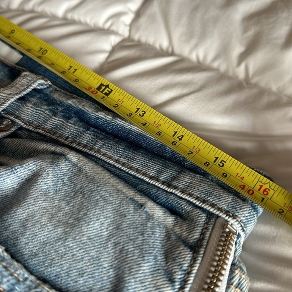 Pistola Fun Side Funtional Zipper Blue Denim jeans size 29 - Picture 8 of 13